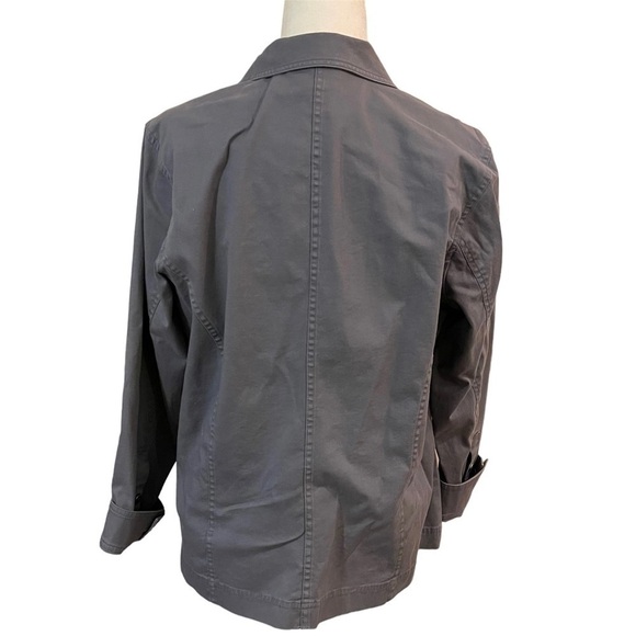 NWT Talbots Gray Button Down Jacket - Picture 5 of 8